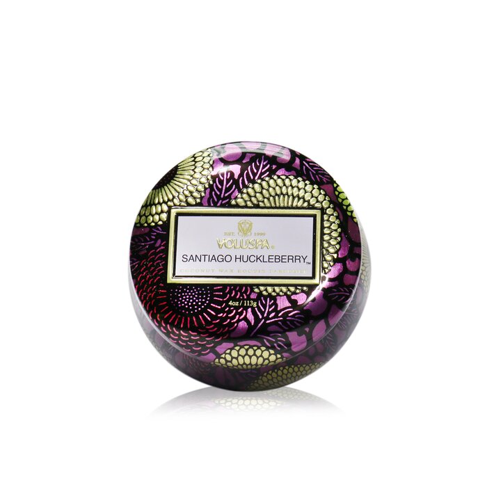 VOLUSPA - Mini Tin Candle - Santiago Huckleberry