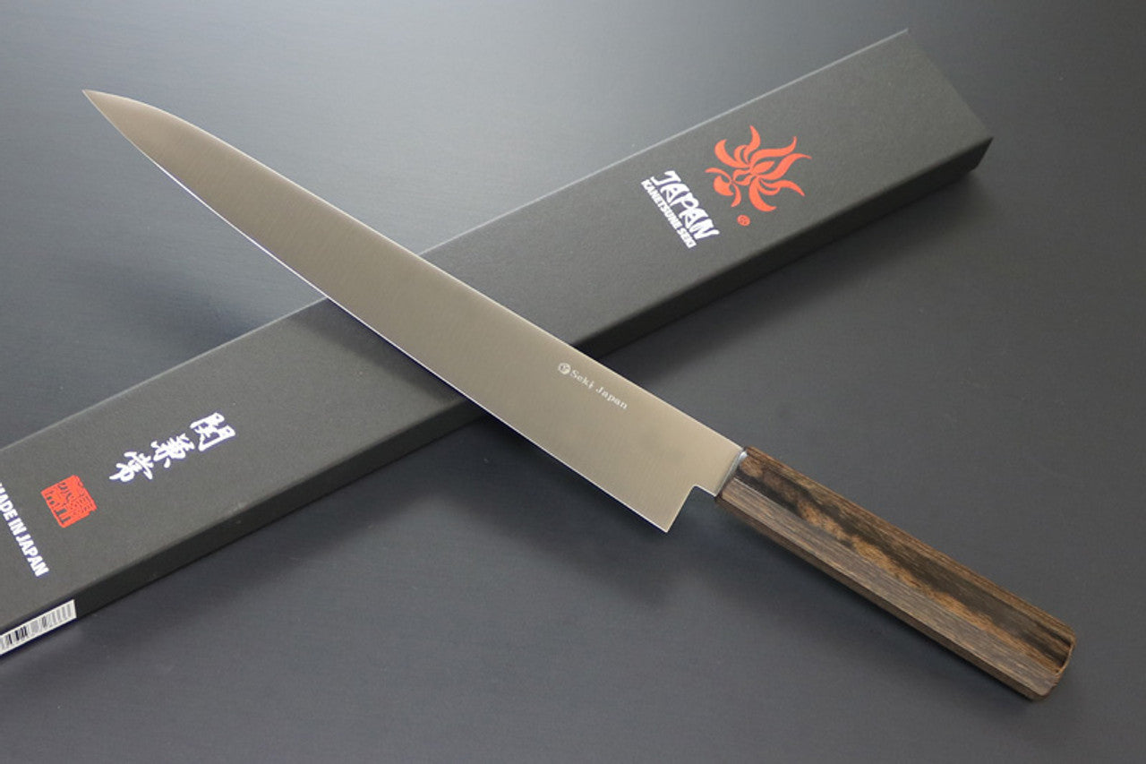 KC-866 Wa-Sujihiki Carbon 240mm Kitchen Cutlery Knife