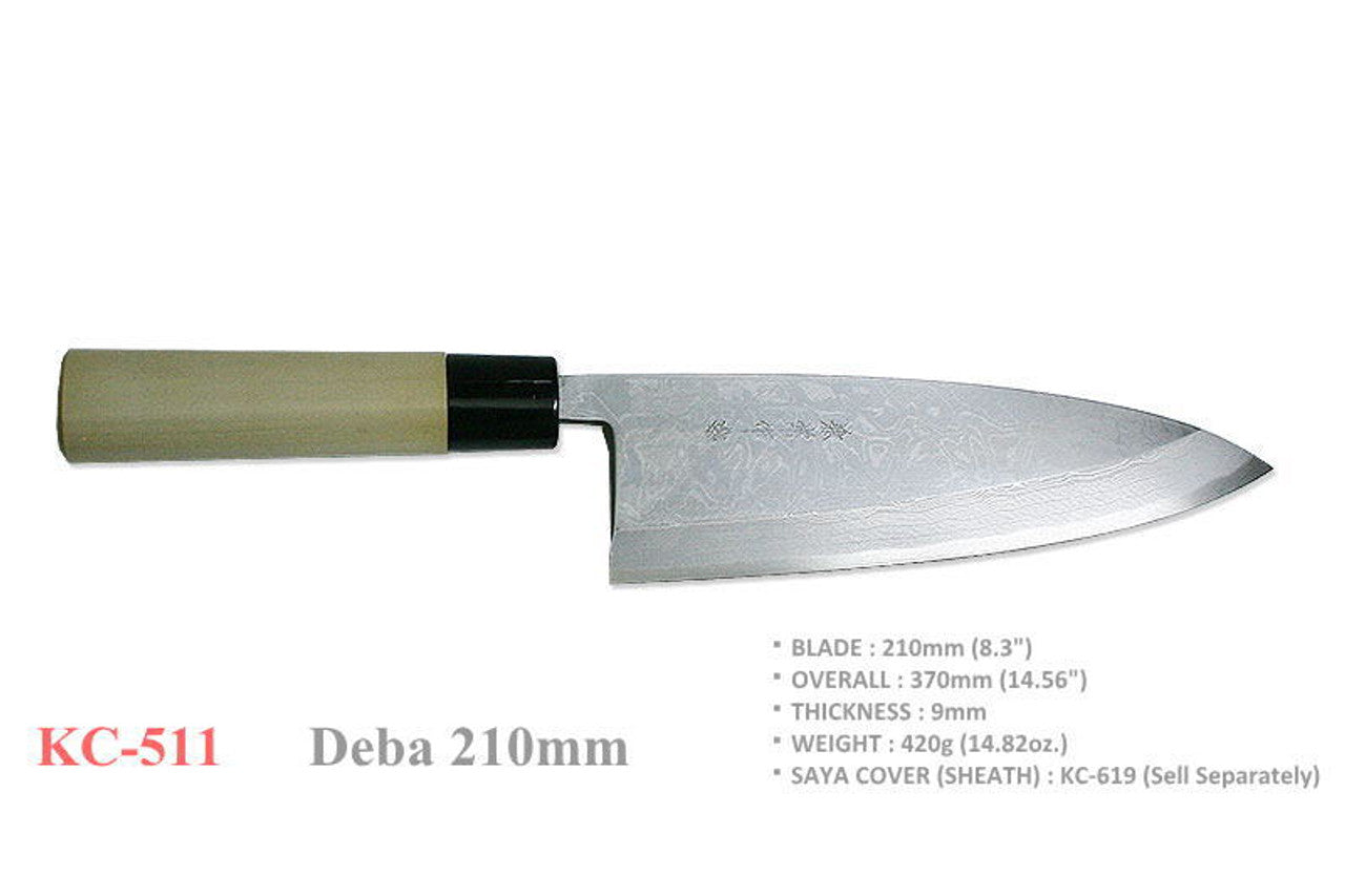 KC-511 Deba White Steel #2 210mm Kitchen Cutlery Chef Knife