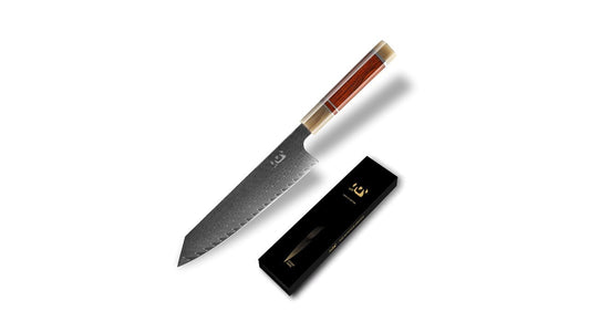 Xin Cutlery XC 105 handcrafted 8  Japanese style kiritsuke.