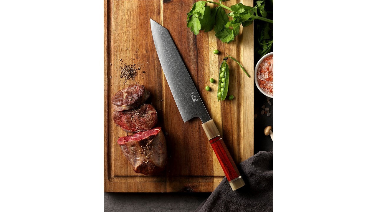 Xin Cutlery XC 105 handcrafted 8  Japanese style kiritsuke.
