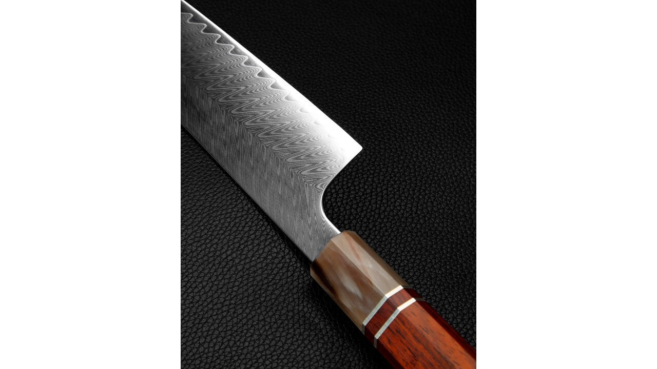 Xin Cutlery XC 105 handcrafted 8  Japanese style kiritsuke.