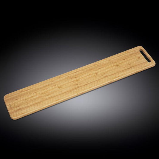 Bamboo Charcuterie Board 39.4" inch X 7.9" inch | 100 X 20 Cm