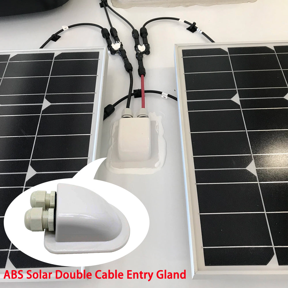 ACOPOWER 500W 12V  Polycrystalline Solar RV Kits, 40A MPPT Charge Controller