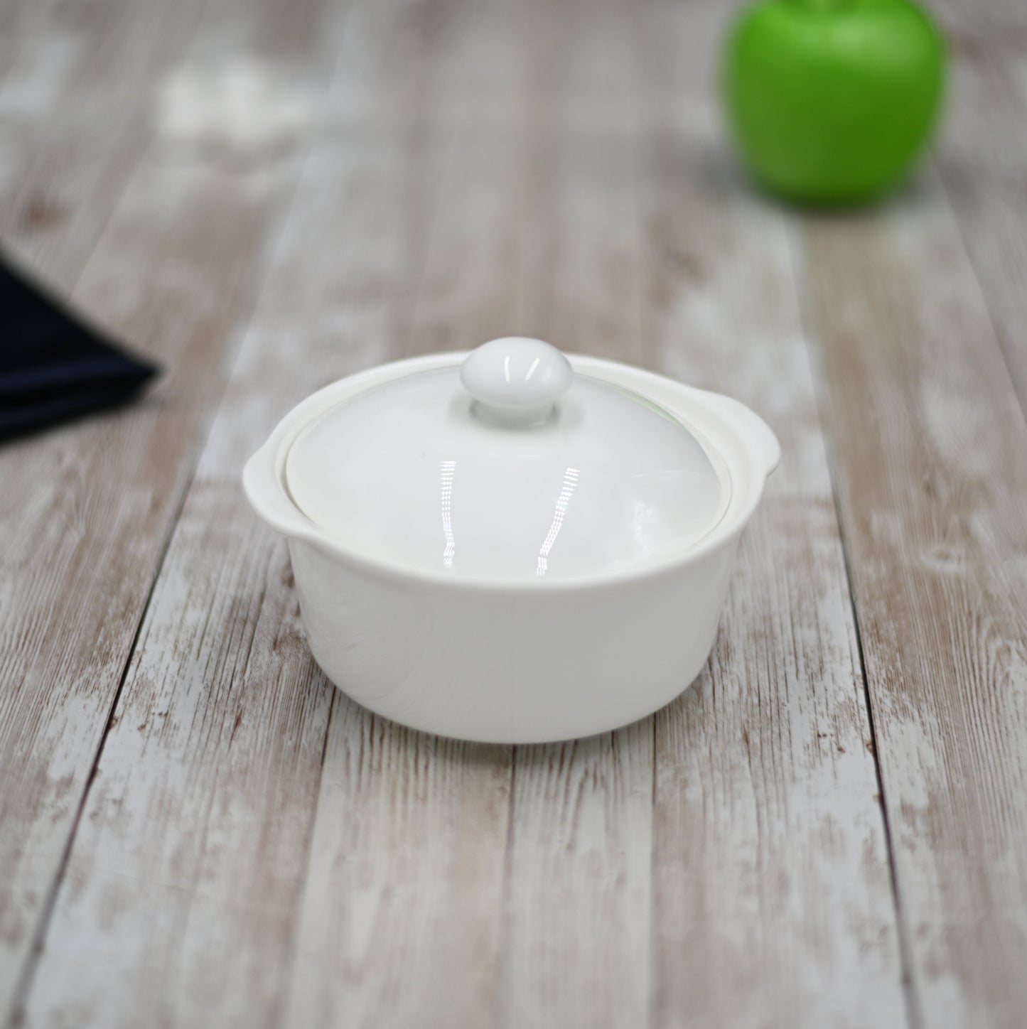 White Soup Cup With Lid 4.5" inch | 9 Fl Oz