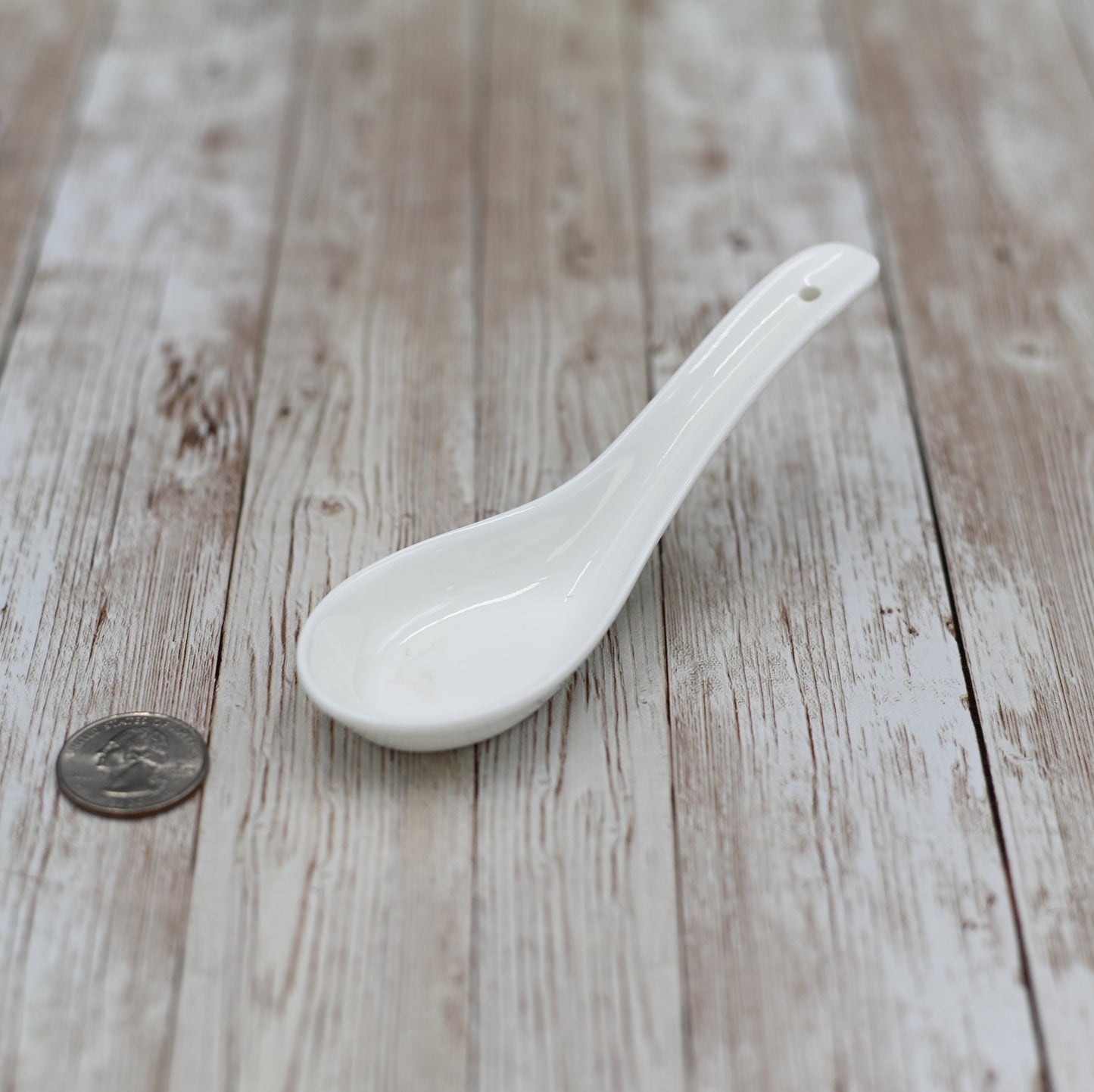 White Spoon 5.5" inch | 13.5 Cm