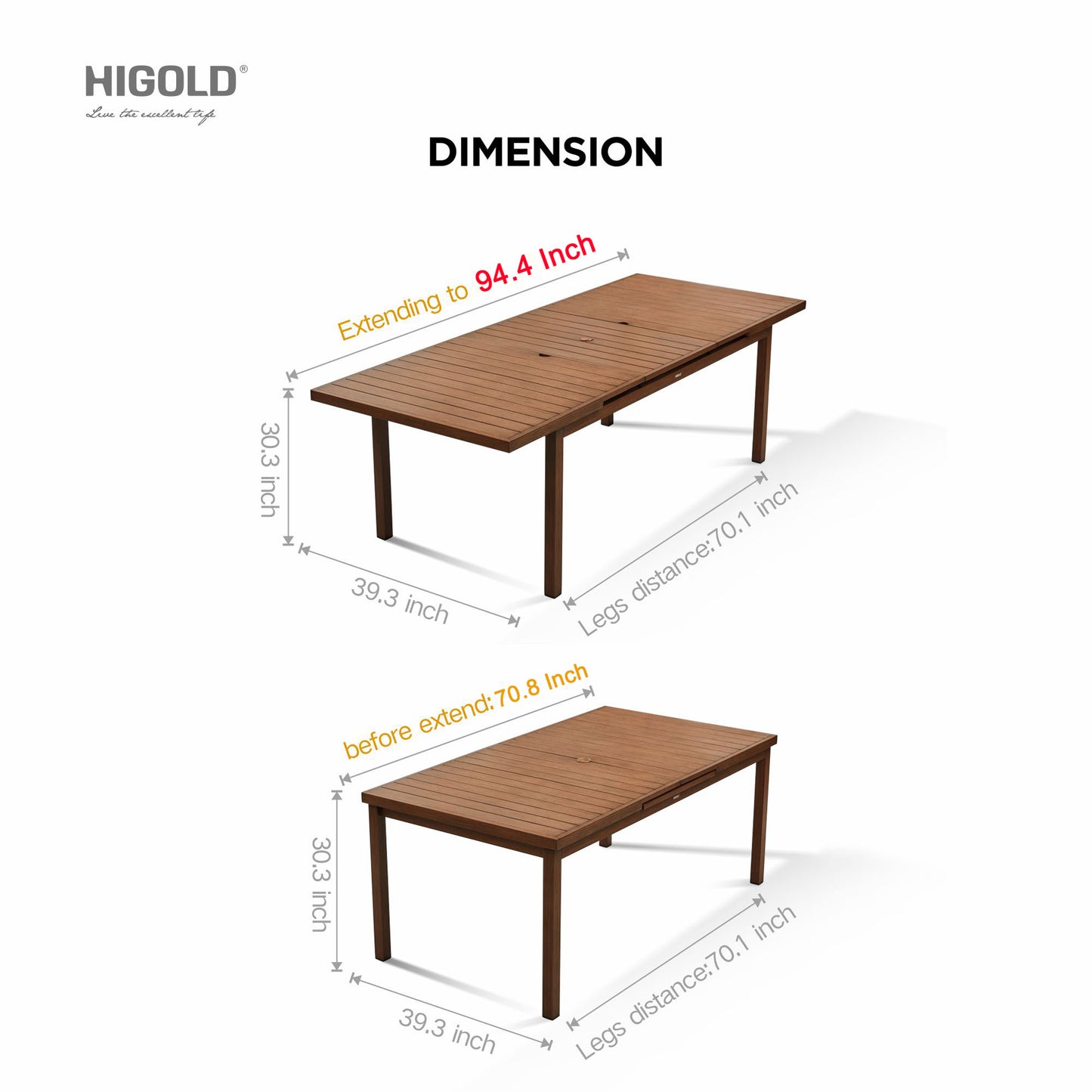 HIGOLD Carlo 9 Pieces