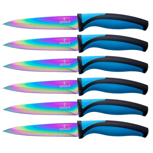 Steak Knife Set (6 Blue)