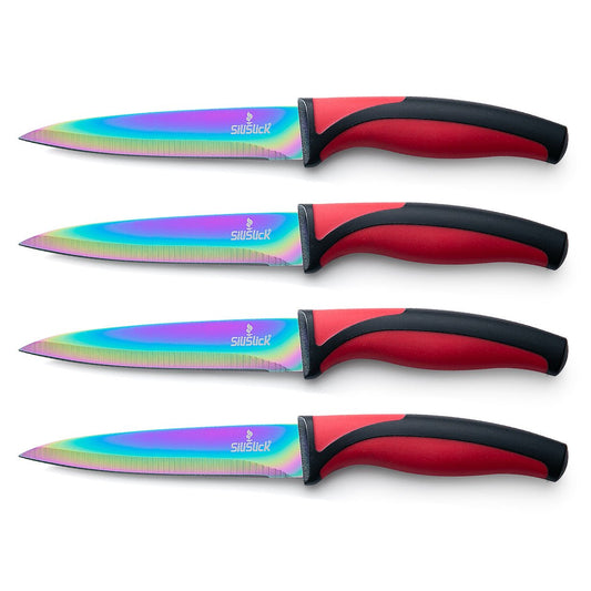 Steak Knife Set (4 Red)