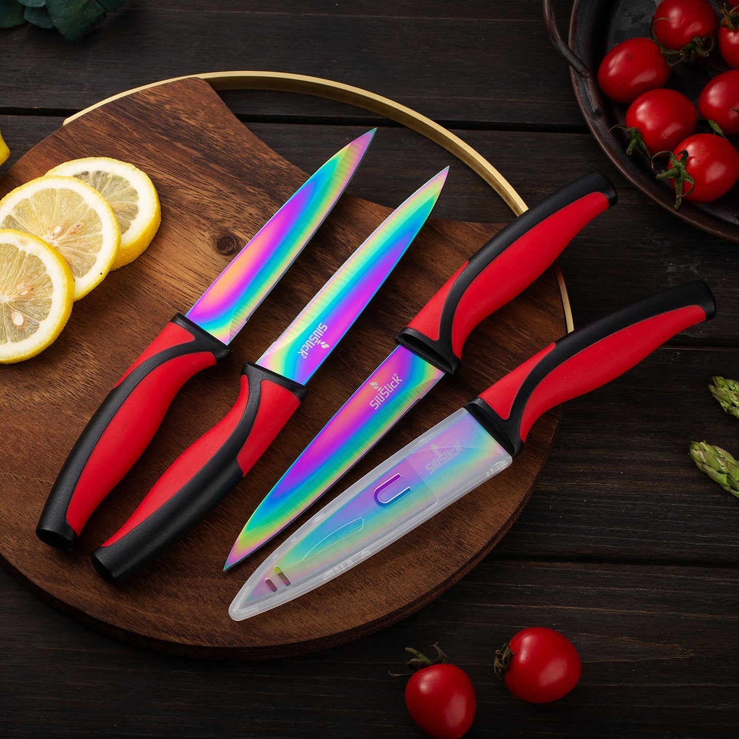 Steak Knife Set (4 Red)