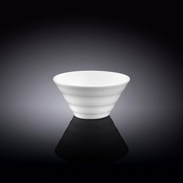 Cone Shaped White Dessert Dish 4" inch X 2" inch | 6 Fl Oz |