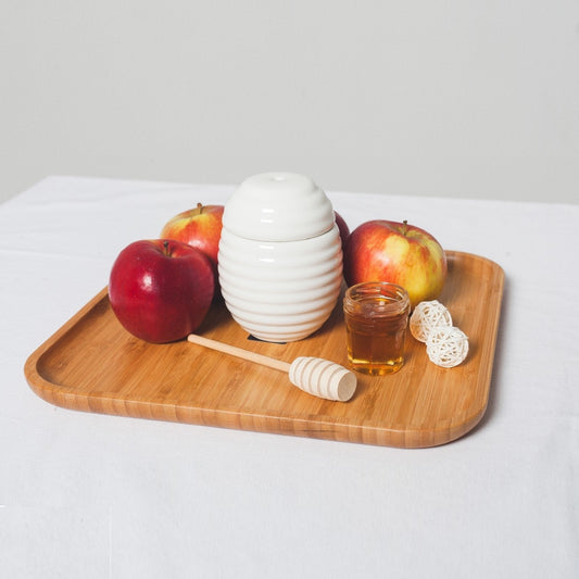 Bamboo Square Platter 14" inch X 14" inch | For Appetizers / Barbecue / Steak