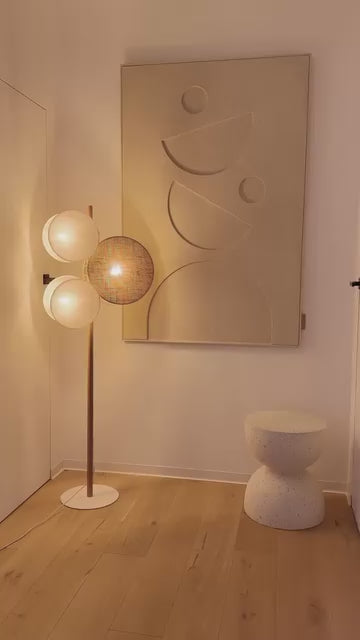 PULSE Natural Floor Lamp