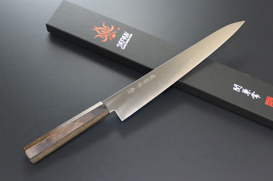 KC-866 Wa-Sujihiki Carbon 240mm Kitchen Cutlery Knife