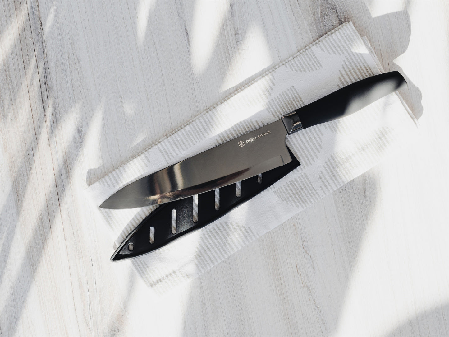 Titan 8 Inch Chef Knife - Black